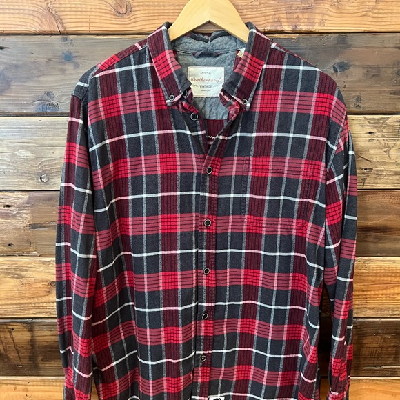 Guns N’ Roses One-of-a-Kind Weatherproof Vintage MadAndie Custom Unisex Flannel - Picture 2 of 5